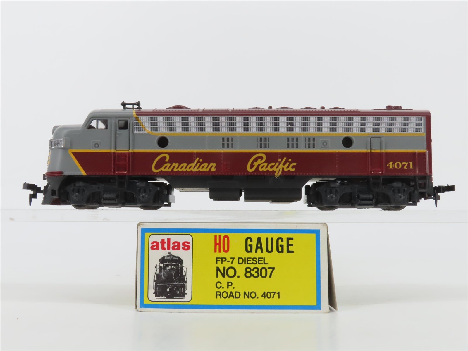 HO Scale Atlas 8307 CP Canadian Pacific EMD FP7 Diesel Locomotive #4071