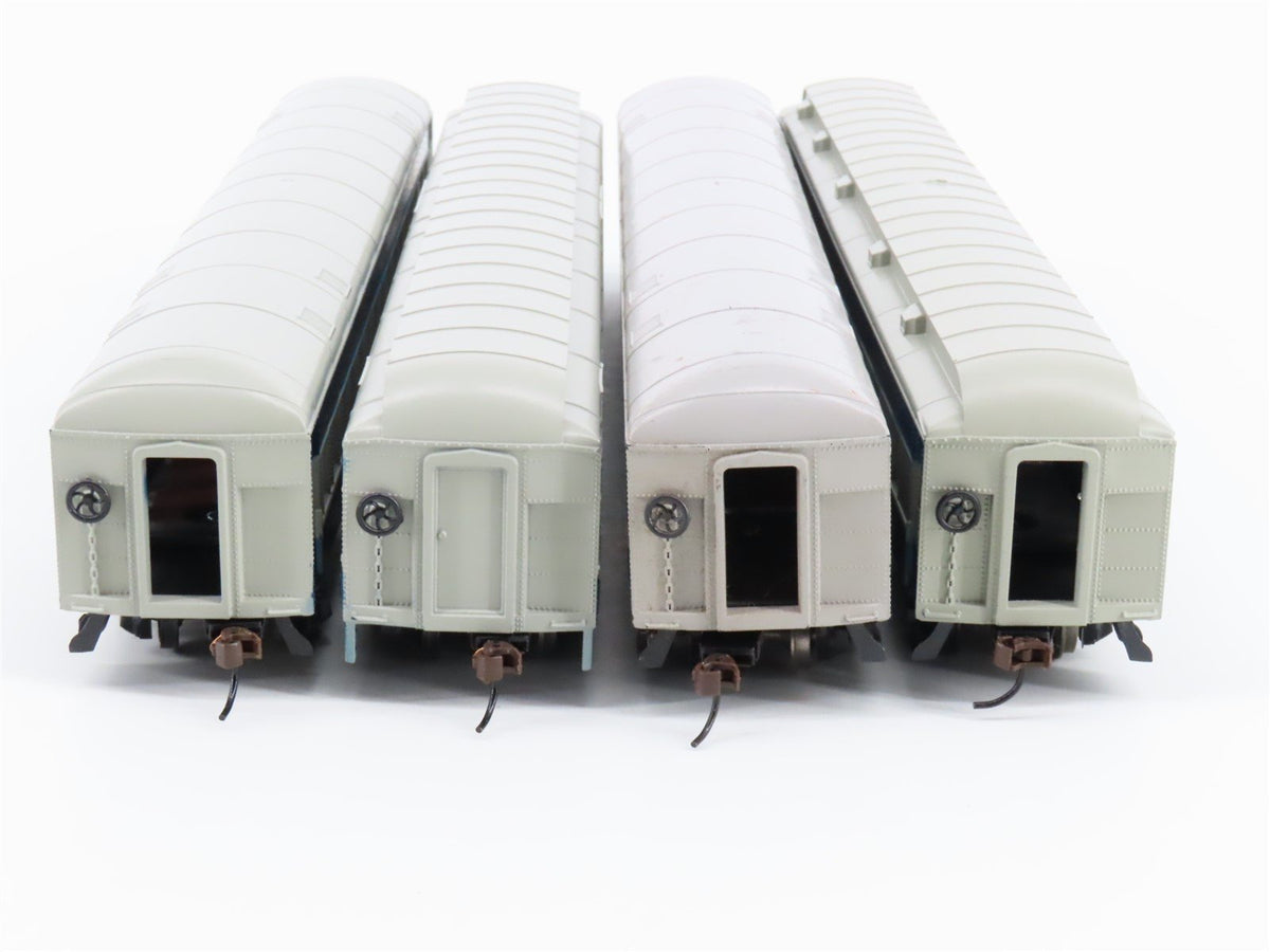 HO Scale Athearn B&amp;O Baltimore &amp; Ohio 4-Car Passenger Set