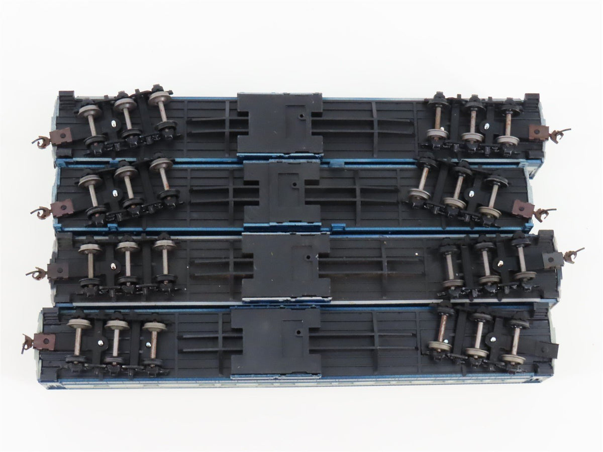 HO Scale Athearn B&amp;O Baltimore &amp; Ohio 4-Car Passenger Set