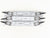 HO Scale AMTK Amtrak Superliner 3-Car Passenger Set