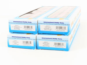 HO Scale IHC Premier Series LV Lehigh Valley 4-Car Passenger Set