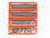 HO Scale IHC PRR Pennsylvania Railroad 4-Car Passenger Set