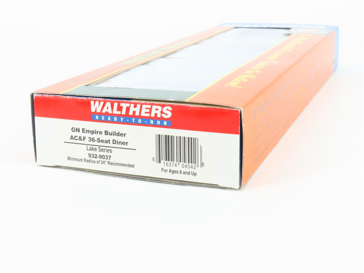 HO Scale Walthers 932-9037 GN Empire Builder AC&amp;F 36-Seat Diner Passenger