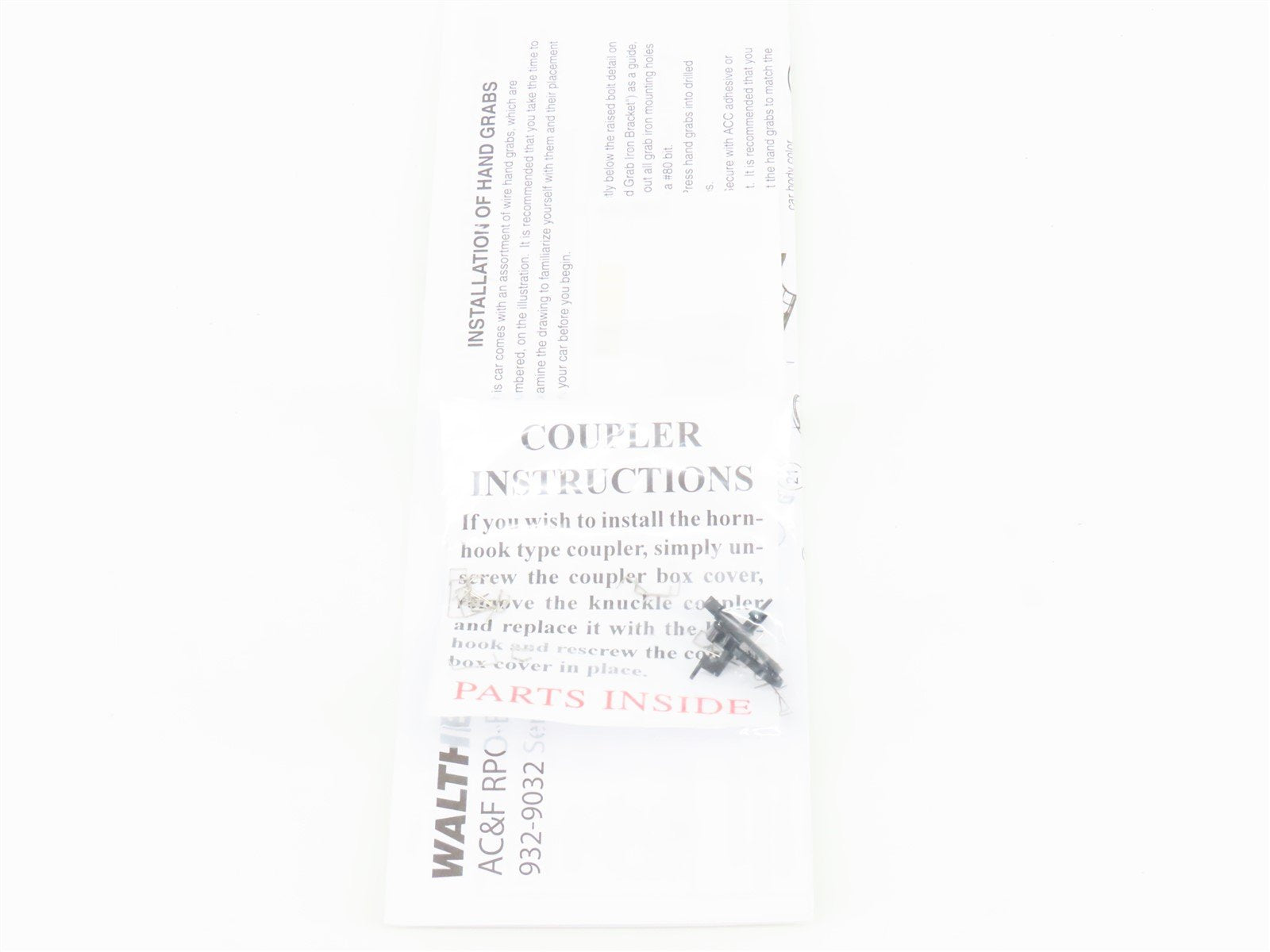 HO Scale Walthers 932-9032 GN Empire Builder AC&F Baggage-Mail Passenger Car