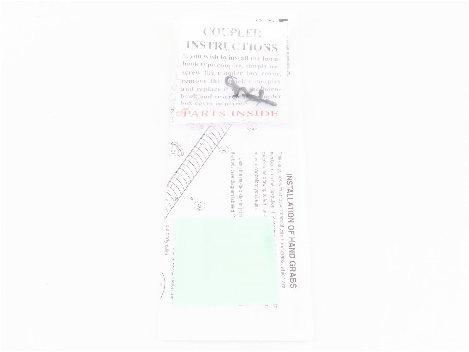 HO Scale Walthers 932-9031 GN Empire Builder AC&F 60-Seat Coach Passenger