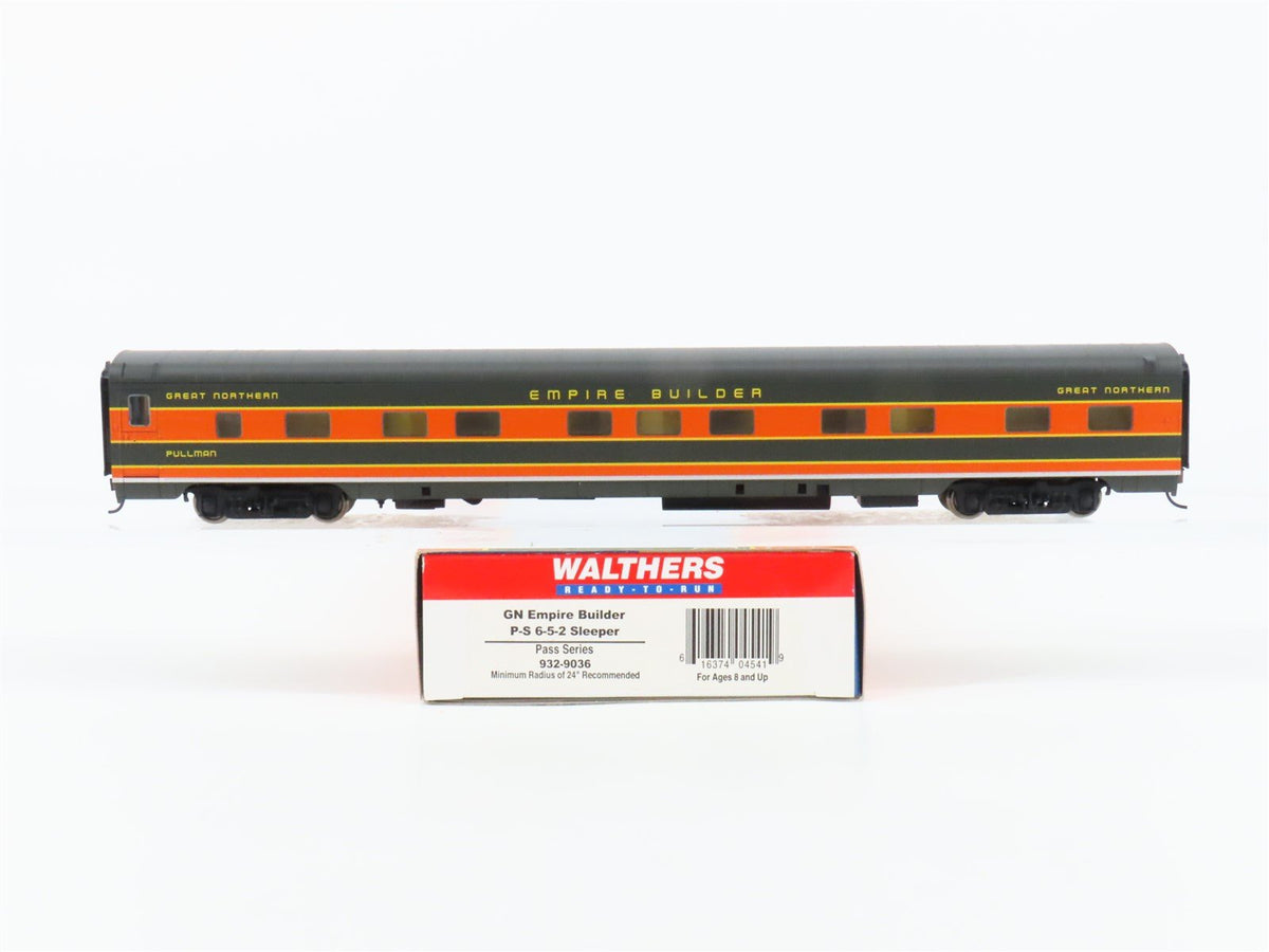 HO Scale Walthers 932-9036 GN Empire Builder 6-5-2 Sleeper Passenger