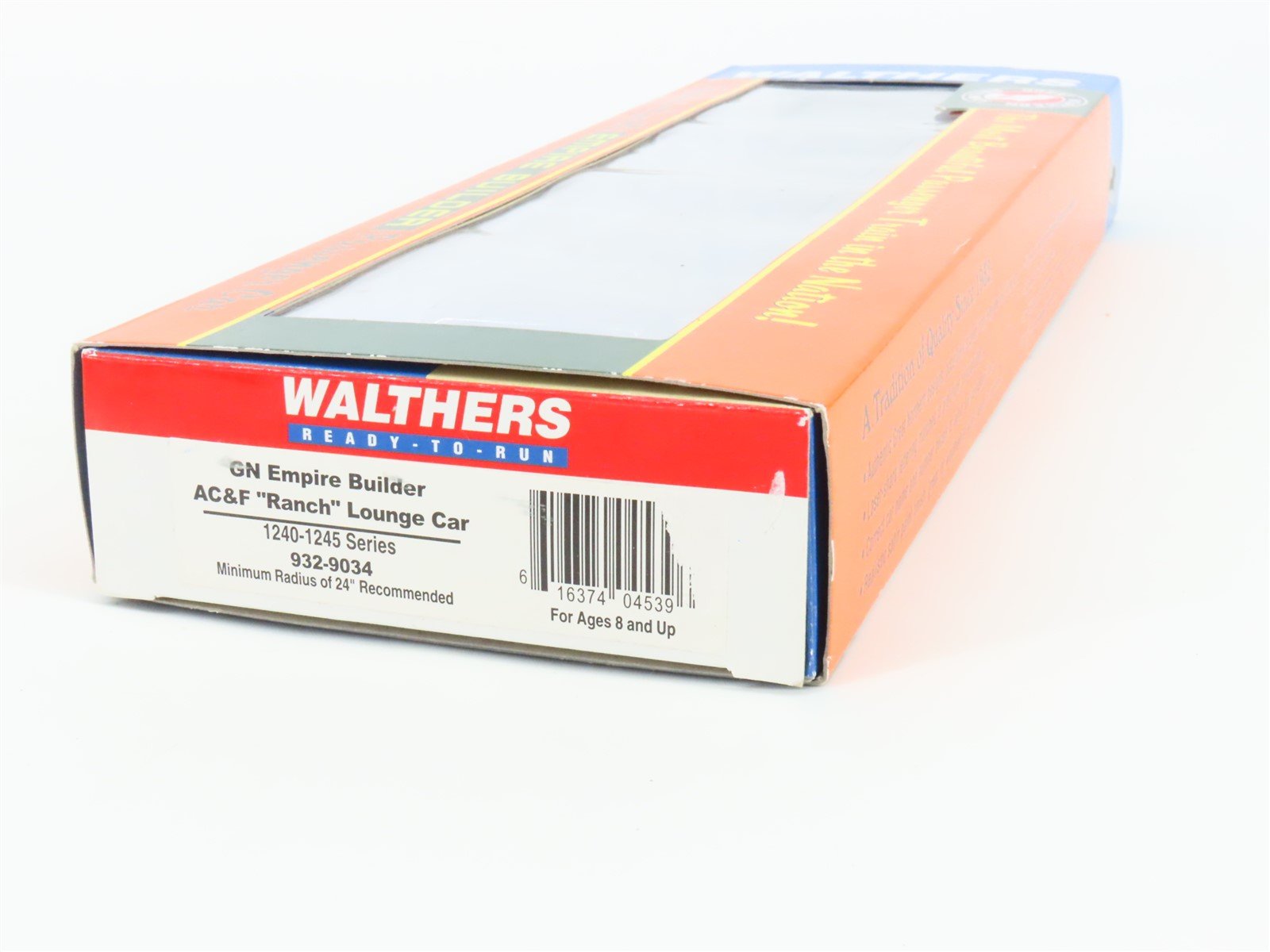 HO Scale Walthers 932-9034 GN Empire Builder AC&F 