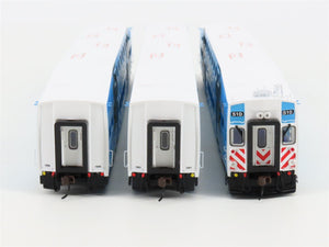 HO Athearn 2585 Tri Rail Bombardier Control Car #510 w/ 2 Coach Passenger Cars