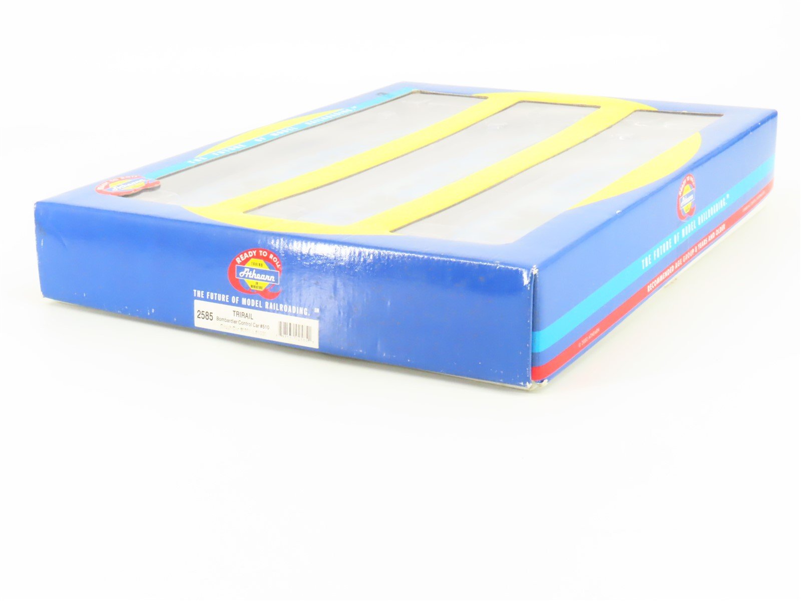 HO Athearn 2585 Tri Rail Bombardier Control Car #510 w/ 2 Coach Passenger Cars