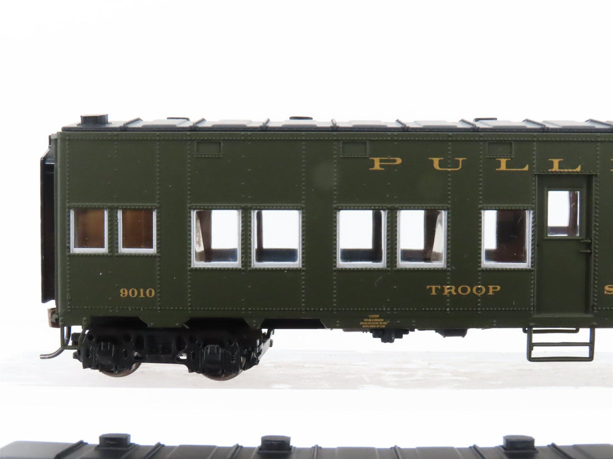HO Scale Walthers 932-34151 Pullman Troop Sleeper Passenger Car 3-Pack