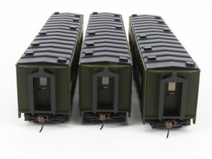 HO Scale Walthers 932-34151 Pullman Troop Sleeper Passenger Car 3-Pack