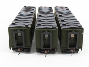 HO Scale Walthers 932-34151 Pullman Troop Sleeper Passenger Car 3-Pack