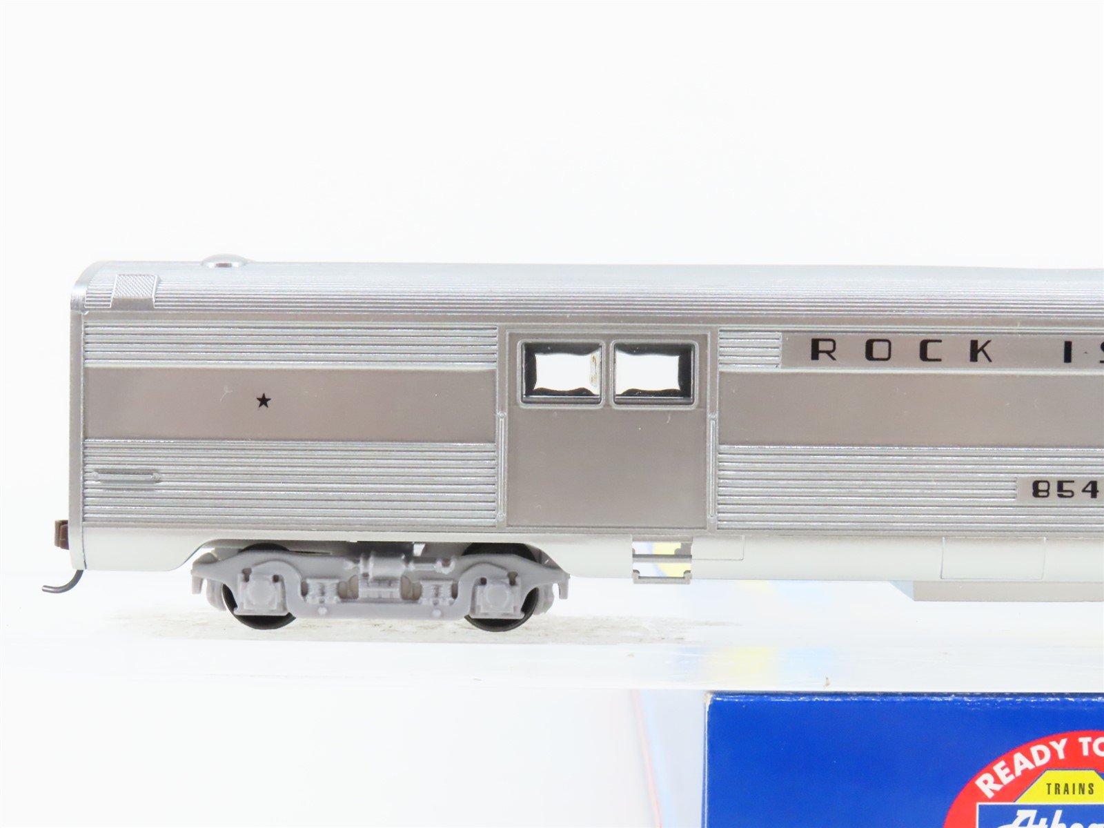 HO Scale Athearn 7920 RI Rock Island Streamline Baggage Passenger #854