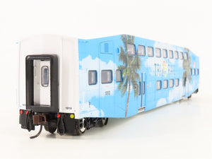 HO Scale Athearn 25706 Tri Rail Bombardier Coach Passenger Car #1010