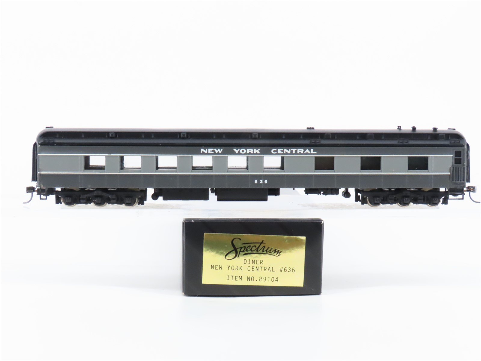 HO Scale Bachmann Spectrum 89104 NYC New York Central Diner Passenger #636