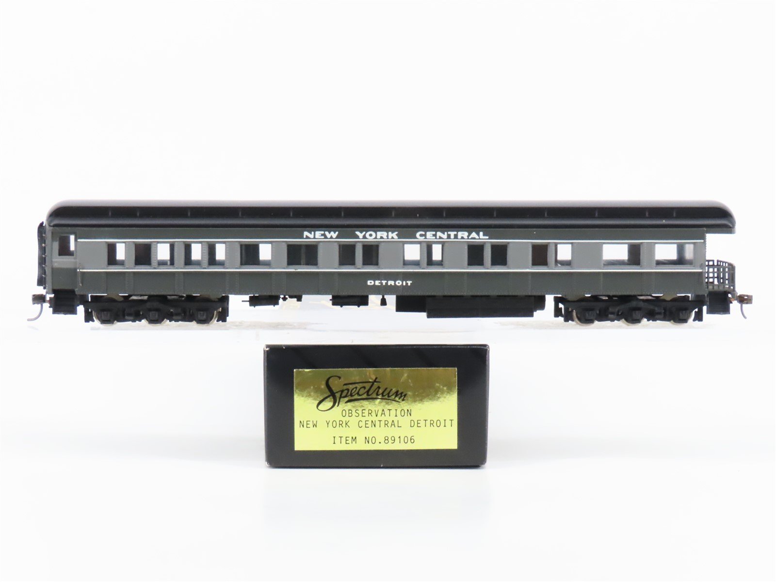 HO Bachmann Spectrum 89106 NYC New York Central Observation Passenger "Detroit"