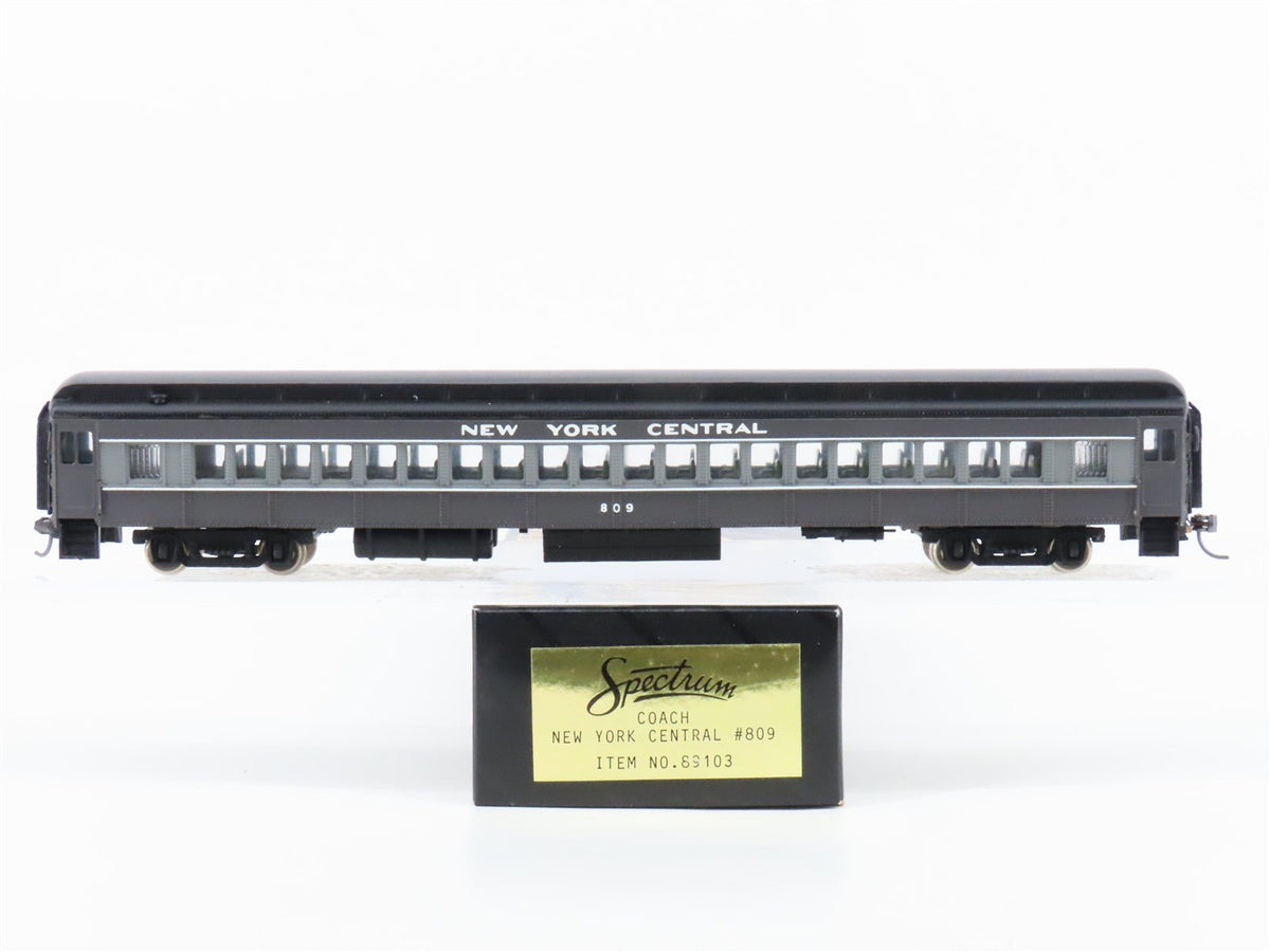HO Scale Bachmann Spectrum 89103 NYC New York Central Coach Passenger #809