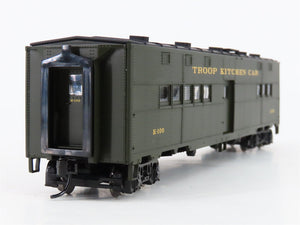 HO Scale Walthers Gold Line 932-4181 ACF Troop Kitchen Car #K-100