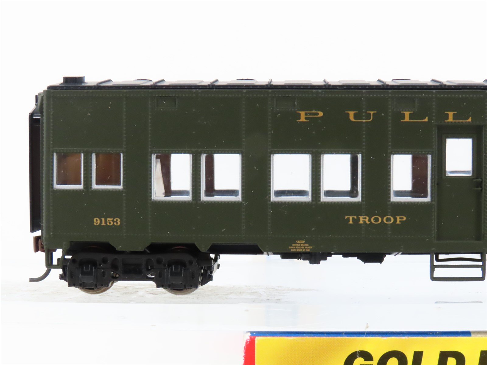 HO Scale Walthers Gold Line 932-4151 Pullman PS Troop Sleeper Passenger #9153