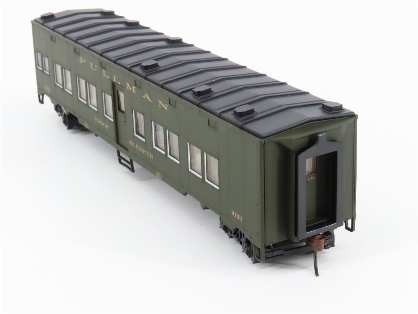 HO Scale Walthers Gold Line 932-4151 Pullman PS Troop Sleeper Passenger #9153