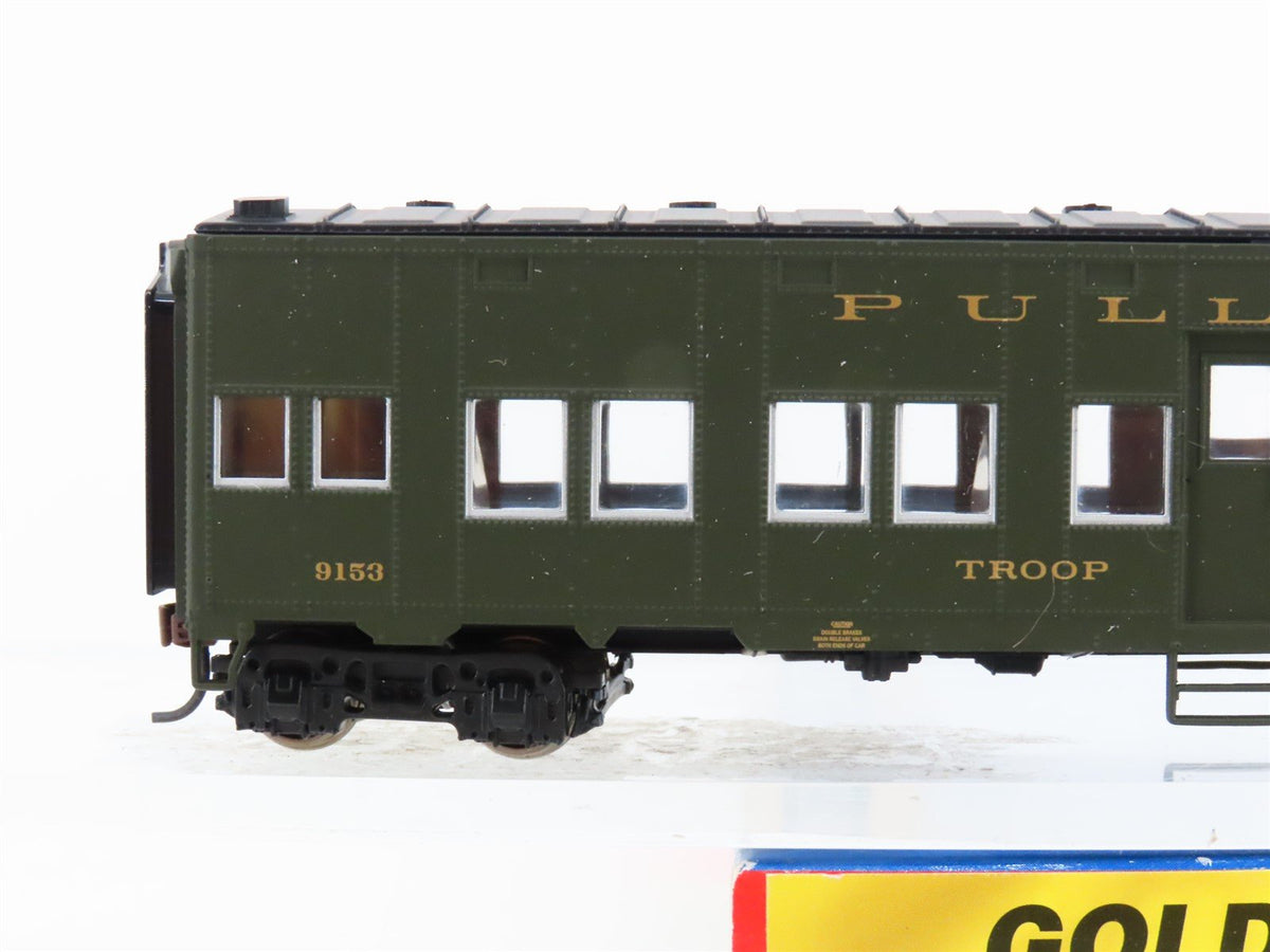 HO Scale Walthers Gold Line 932-4151 Pullman PS Troop Sleeper Passenger #9153