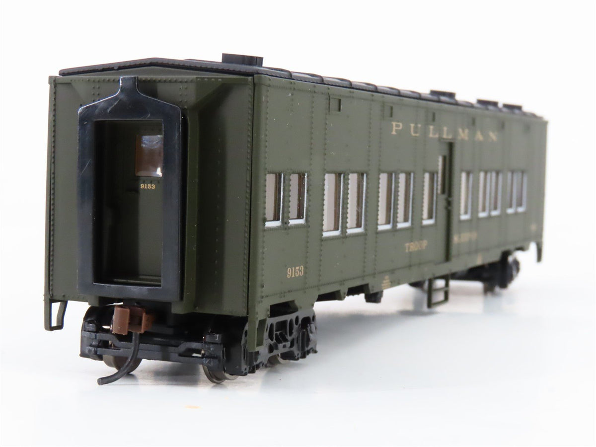 HO Scale Walthers Gold Line 932-4151 Pullman PS Troop Sleeper Passenger #9153