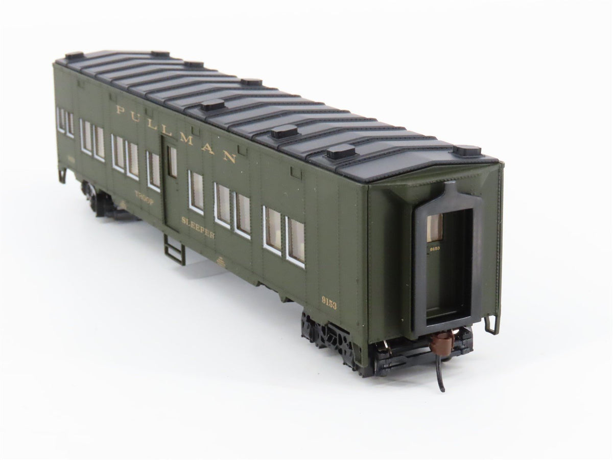 HO Scale Walthers Gold Line 932-4151 Pullman PS Troop Sleeper Passenger #9153