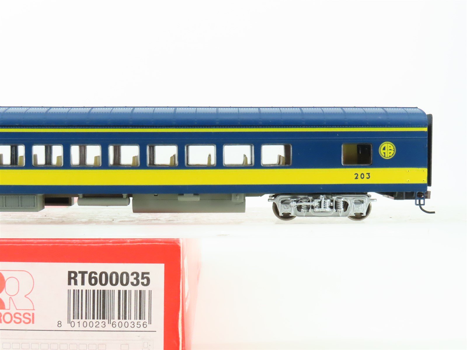 HO Scale Rivarossi RT600035 ARR Alaska Railroad Coach Passenger Car #203
