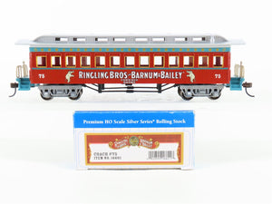 HO Bachmann Silver Series 16601 Ringling Bros Barnum & Bailey Coach Passenger 75