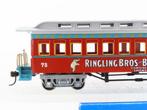 HO Bachmann Silver Series 16601 Ringling Bros Barnum & Bailey Coach Passenger 75