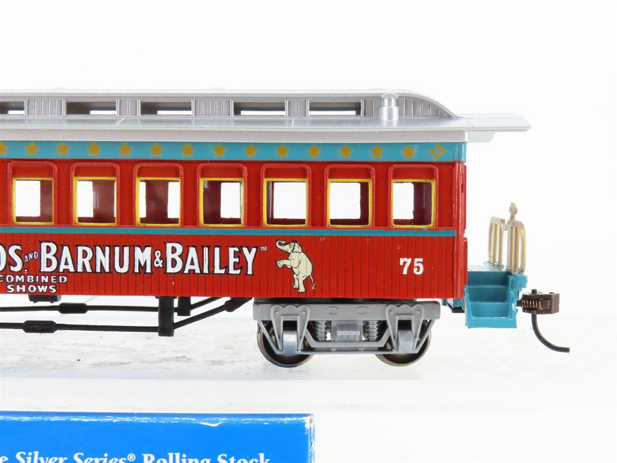 HO Bachmann Silver Series 16601 Ringling Bros Barnum &amp; Bailey Coach Passenger 75
