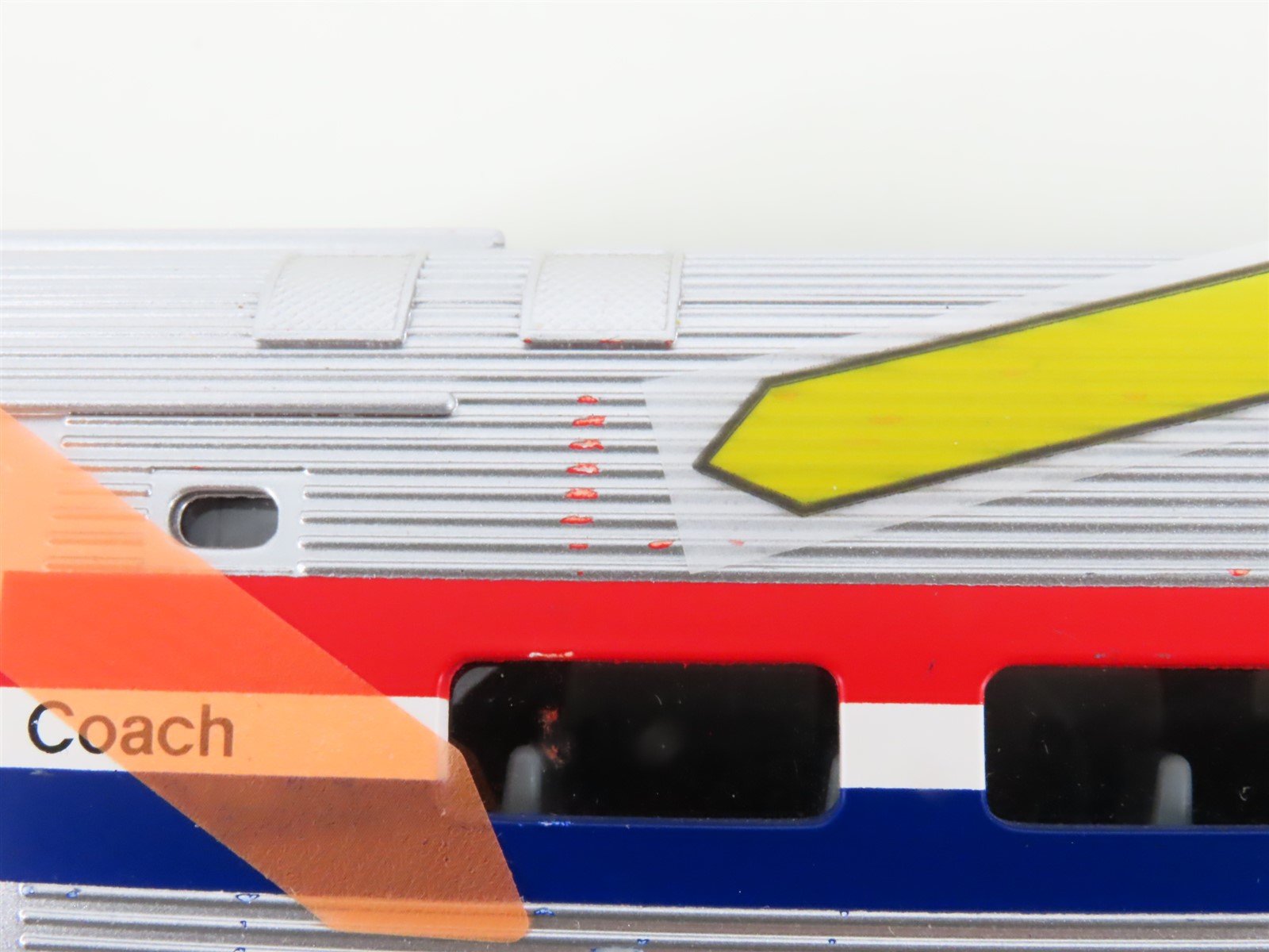 O Gauge 3-Rail MTH AMTK Amtrak Phase III Coach Passenger Car #44277