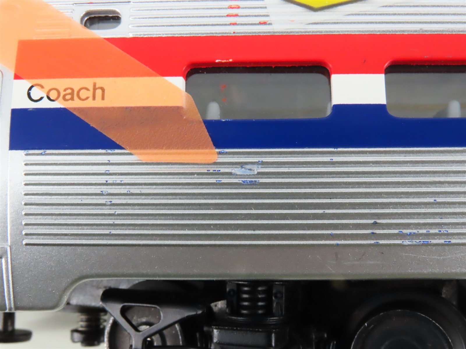 O Gauge 3-Rail MTH AMTK Amtrak Phase III Coach Passenger Car #44277