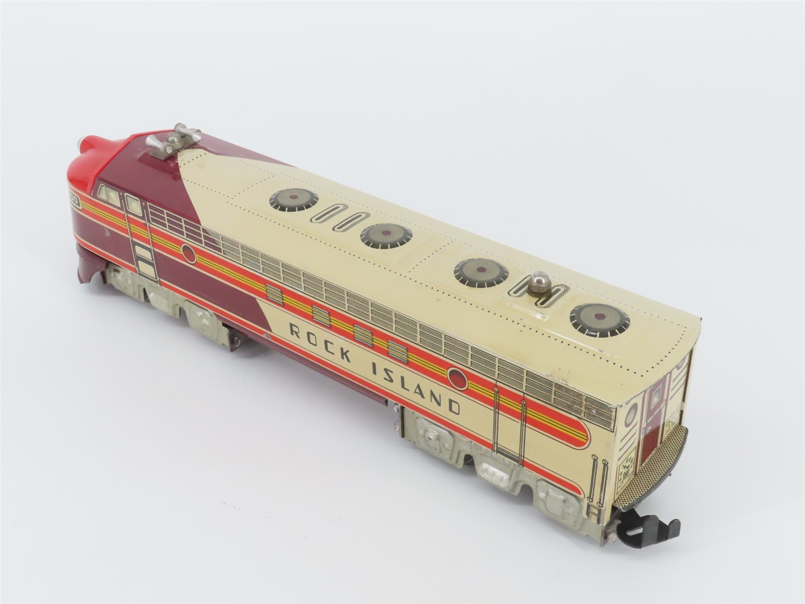 O Gauge 3-Rail Unique Art RI Rock Island F Unit A/A Diesel Locomotive Set