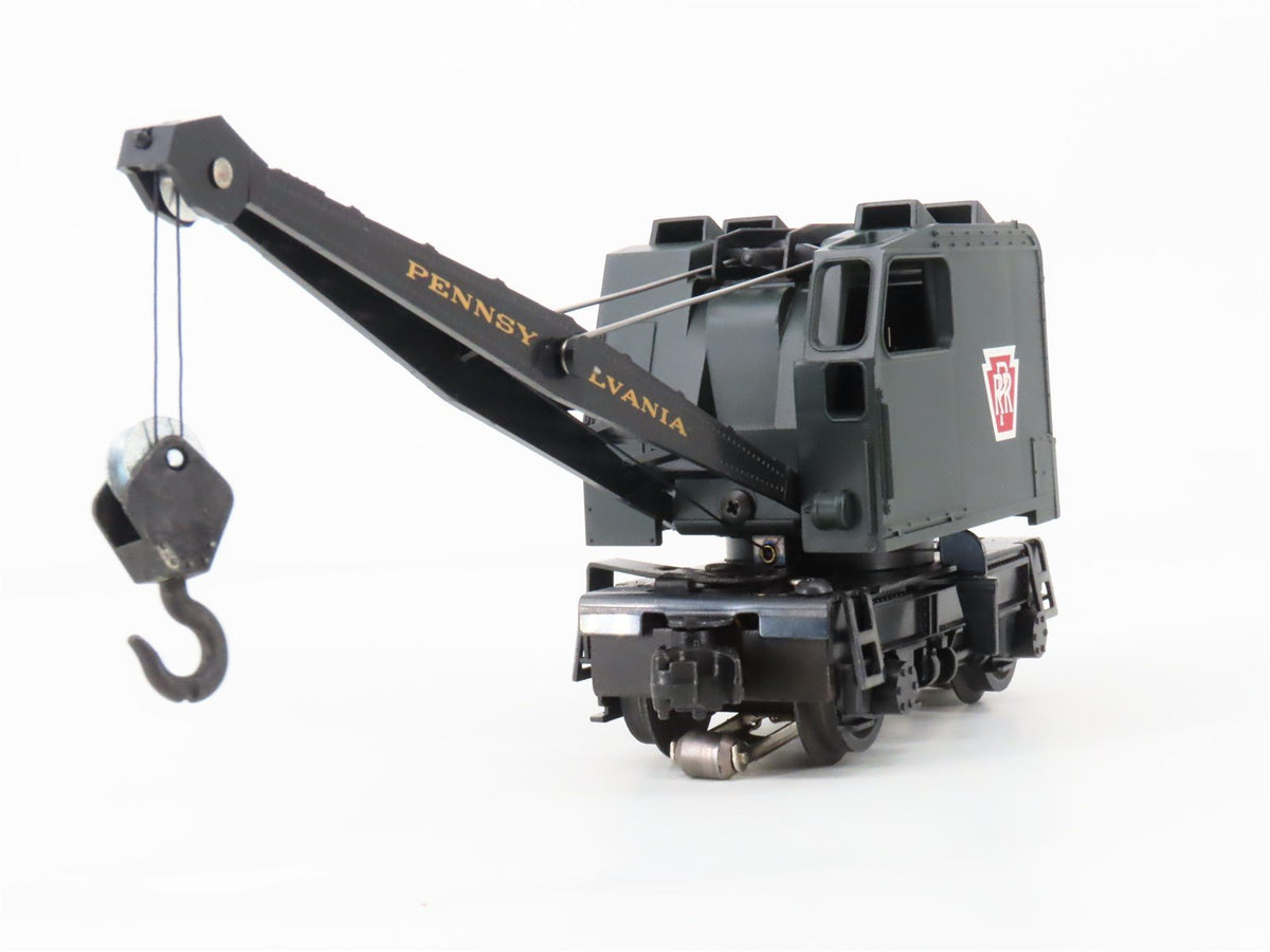 O Gauge 3-Rail Lionel 6-18410 PRR Pennsylvania Burro Crane #18410 Powered
