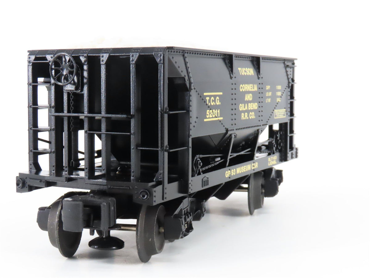 O Gauge 3-Rail Lionel 6-52011 GP TCG Tucson Cornelia &amp; Gila Bend Ore Car #52011