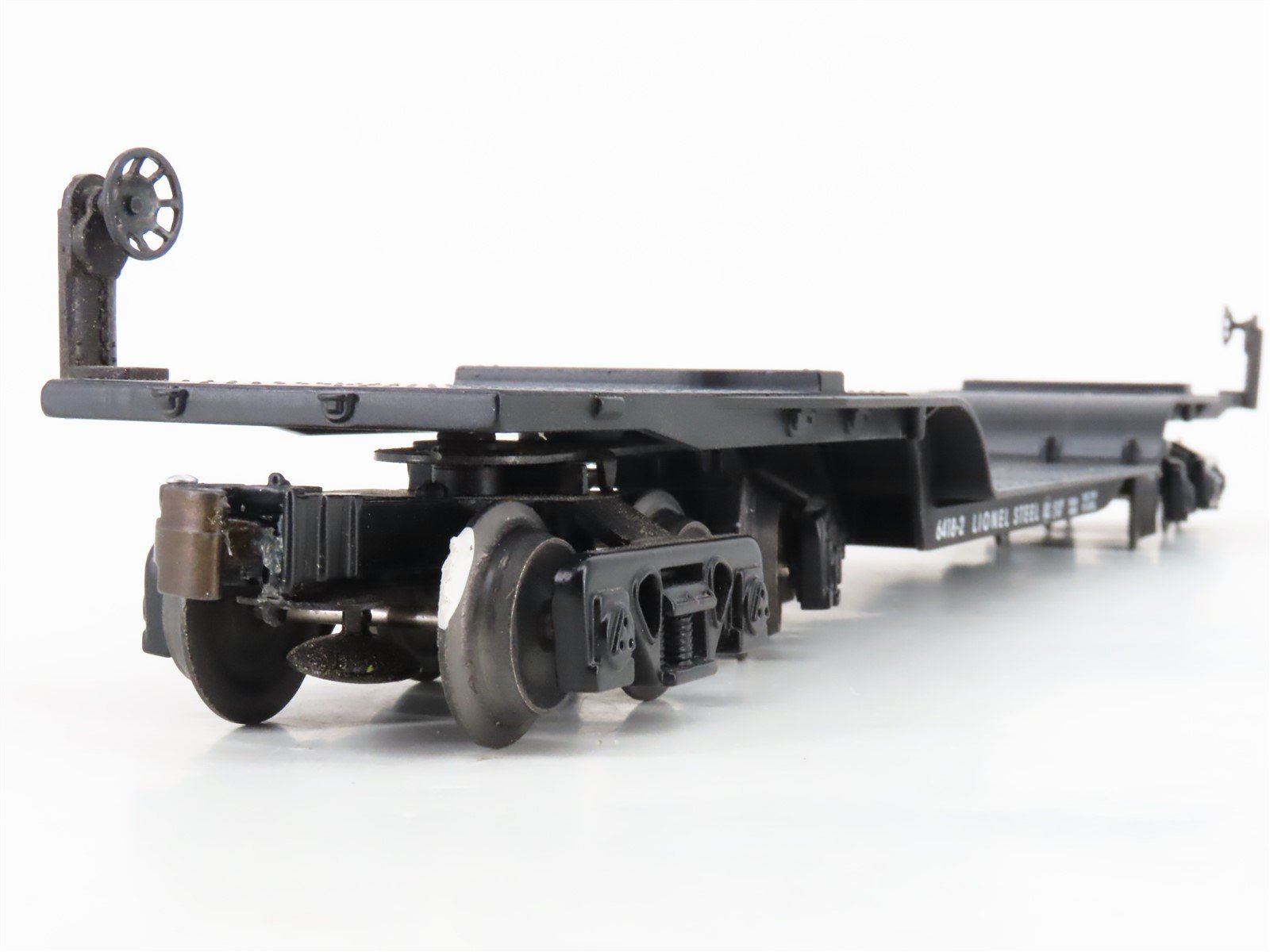 O Gauge 3-Rail Lionel 6-36900 Depressed Center Flat Car 6418-2 w/ Back Shop Load