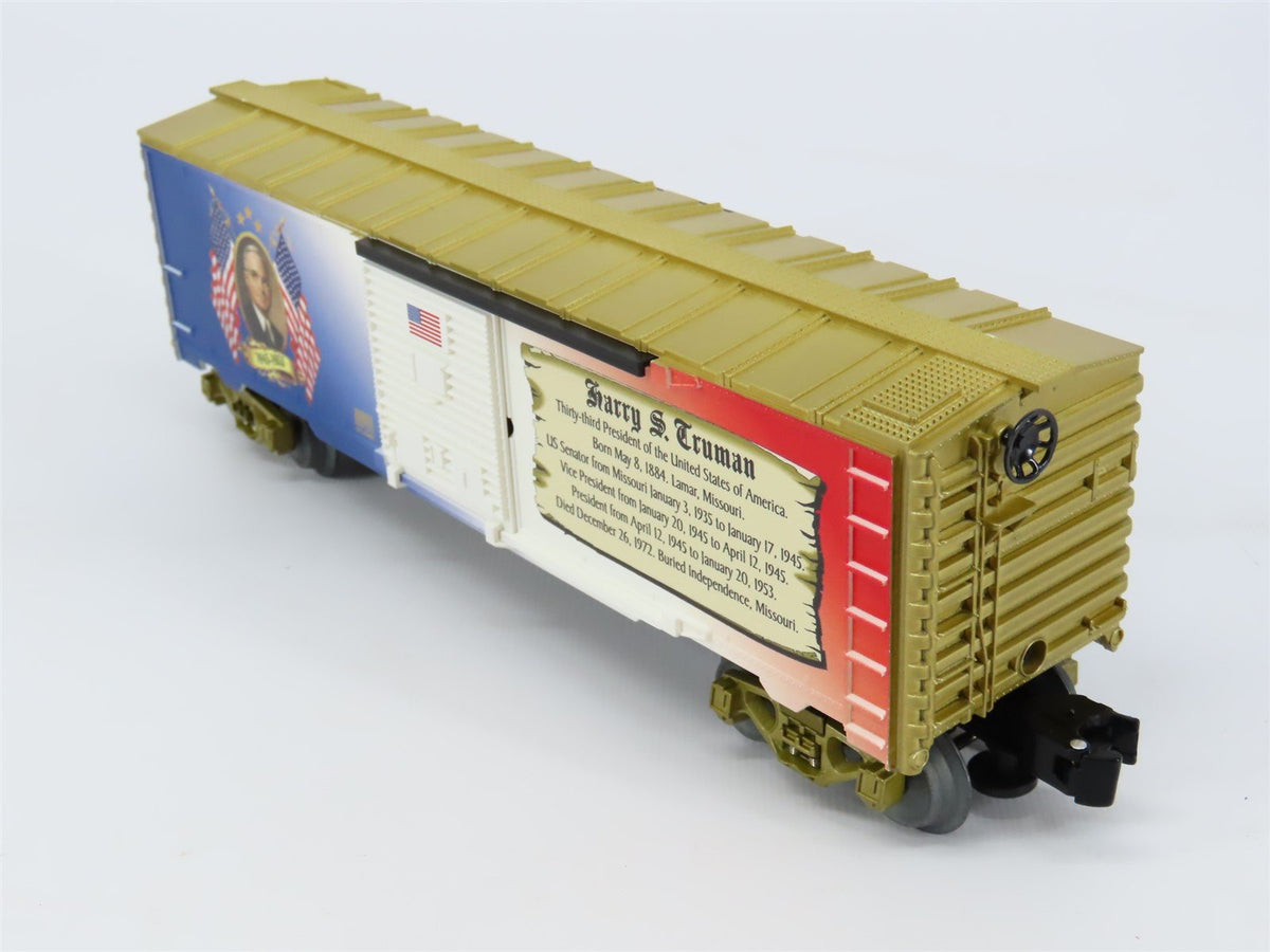 O Gauge 3-Rail Lionel 6-25933 USA President Truman Single Door Box Car #25933