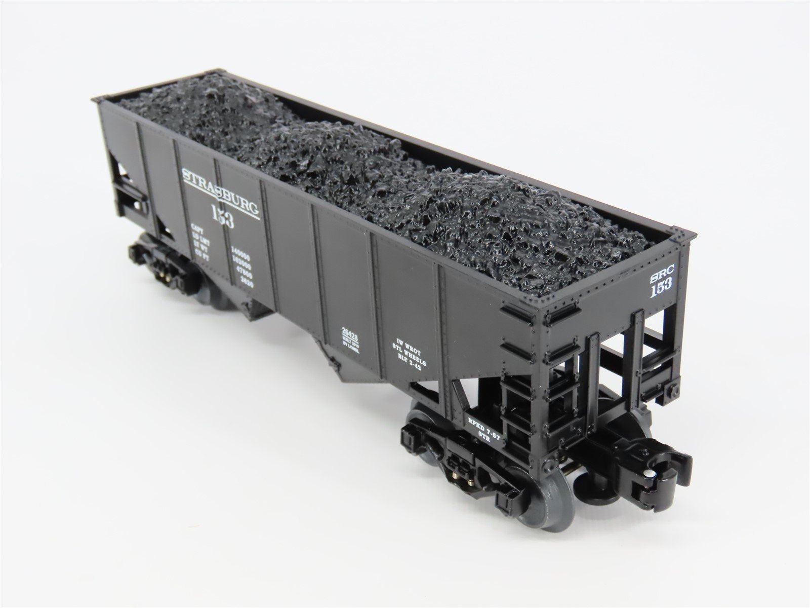 O Gauge 3-Rail Lionel 6-11169 SRC Strasburg 2-Bay Hopper & Tank Car 2-Pack