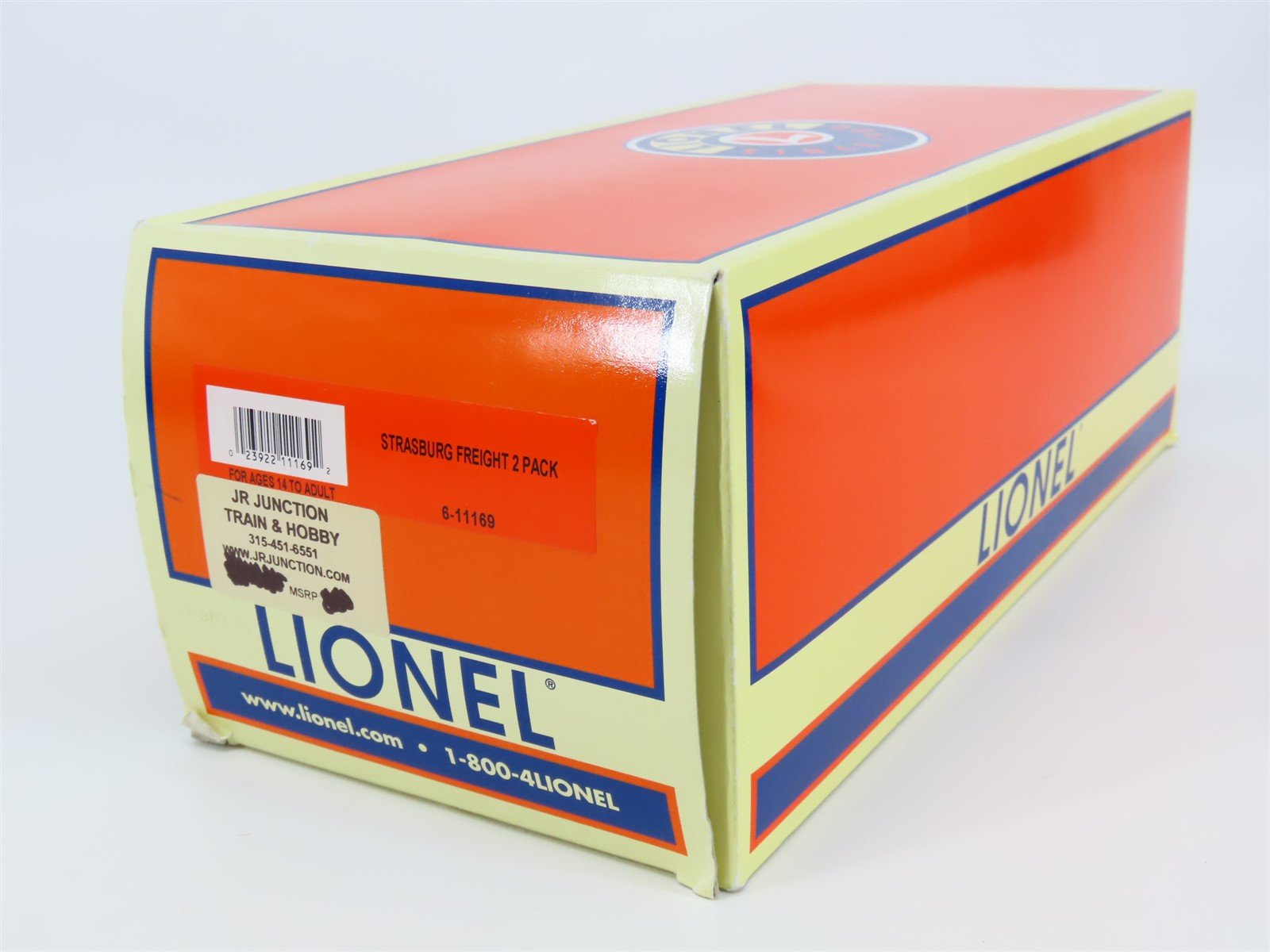 O Gauge 3-Rail Lionel 6-11169 SRC Strasburg 2-Bay Hopper & Tank Car 2-Pack