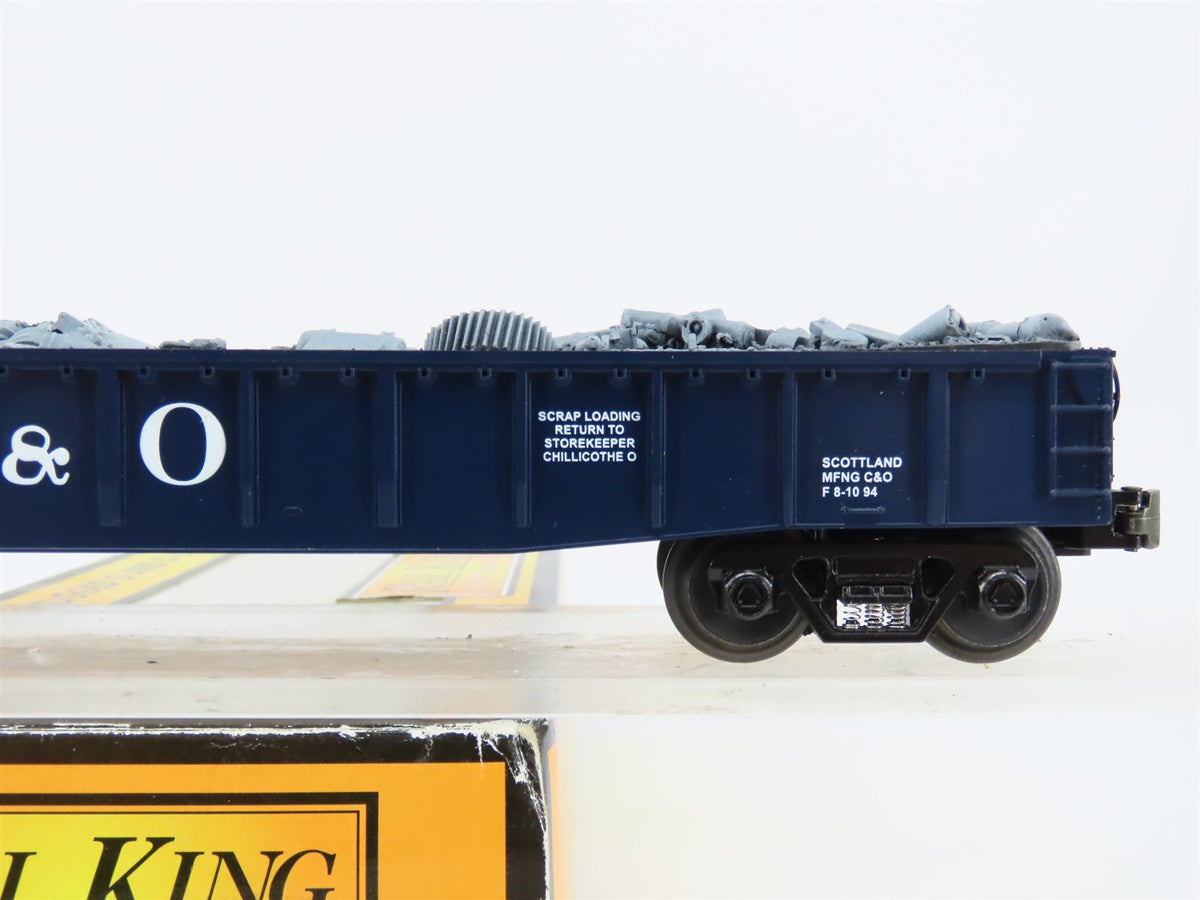 O Gauge 3-Rail MTH Rail King 30-7213 B&amp;O Baltimore &amp; Ohio Gondola #XM894