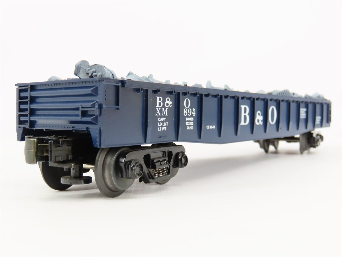 O Gauge 3-Rail MTH Rail King 30-7213 B&amp;O Baltimore &amp; Ohio Gondola #XM894