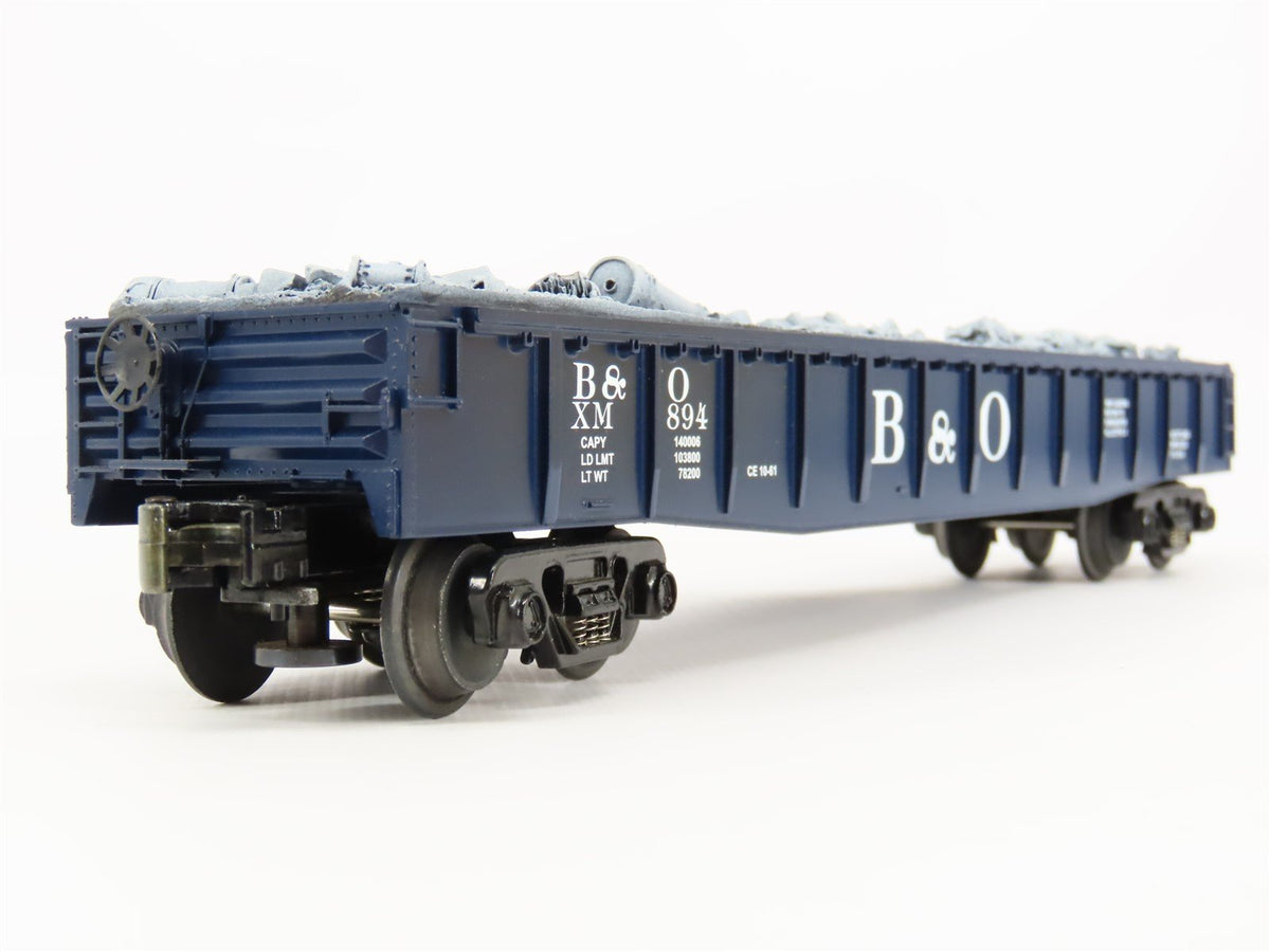 O Gauge 3-Rail MTH Rail King 30-7213 B&amp;O Baltimore &amp; Ohio Gondola #XM894