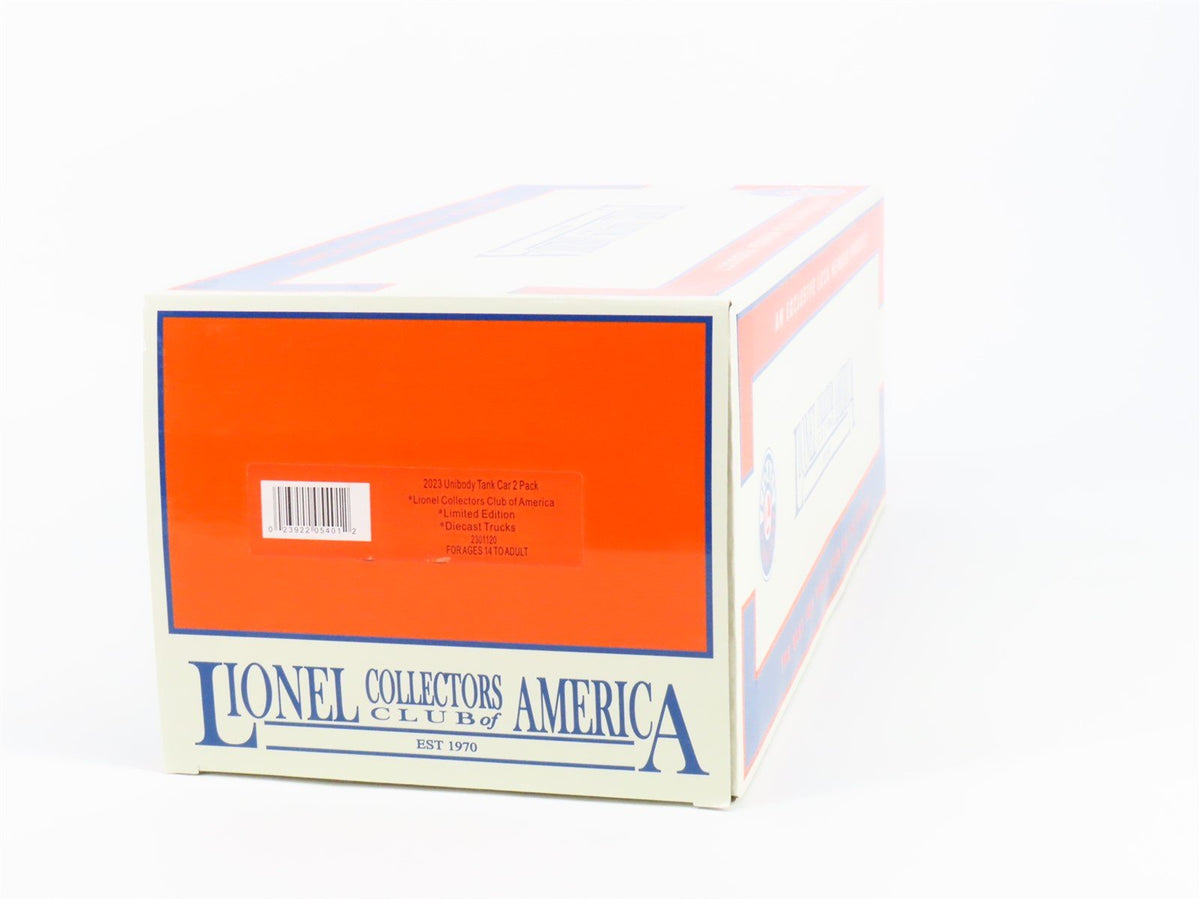 O Gauge 3-Rail Lionel LCCA 2301120 Norfolk/Southern Heritage Tank Car 2-Pack