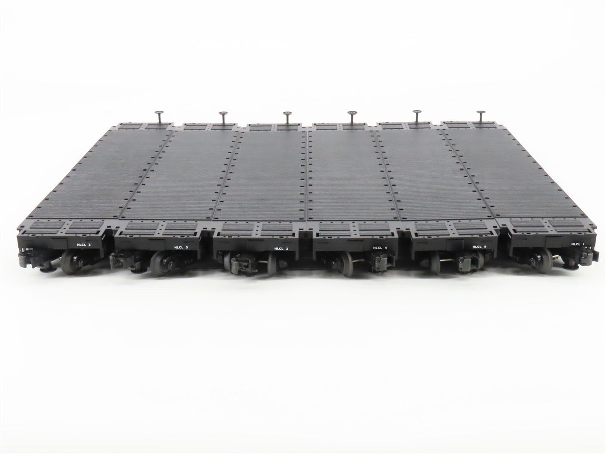 O Gauge 3-Rail MTH 20-98119 Hillcrest Lumber Co Flat Car w/ Logs Set of 6