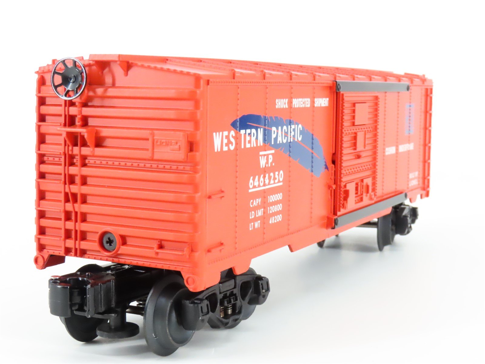O Gauge 3-Rail Lionel 6-39236 WP Western Pacific Feather Box Car #6464250