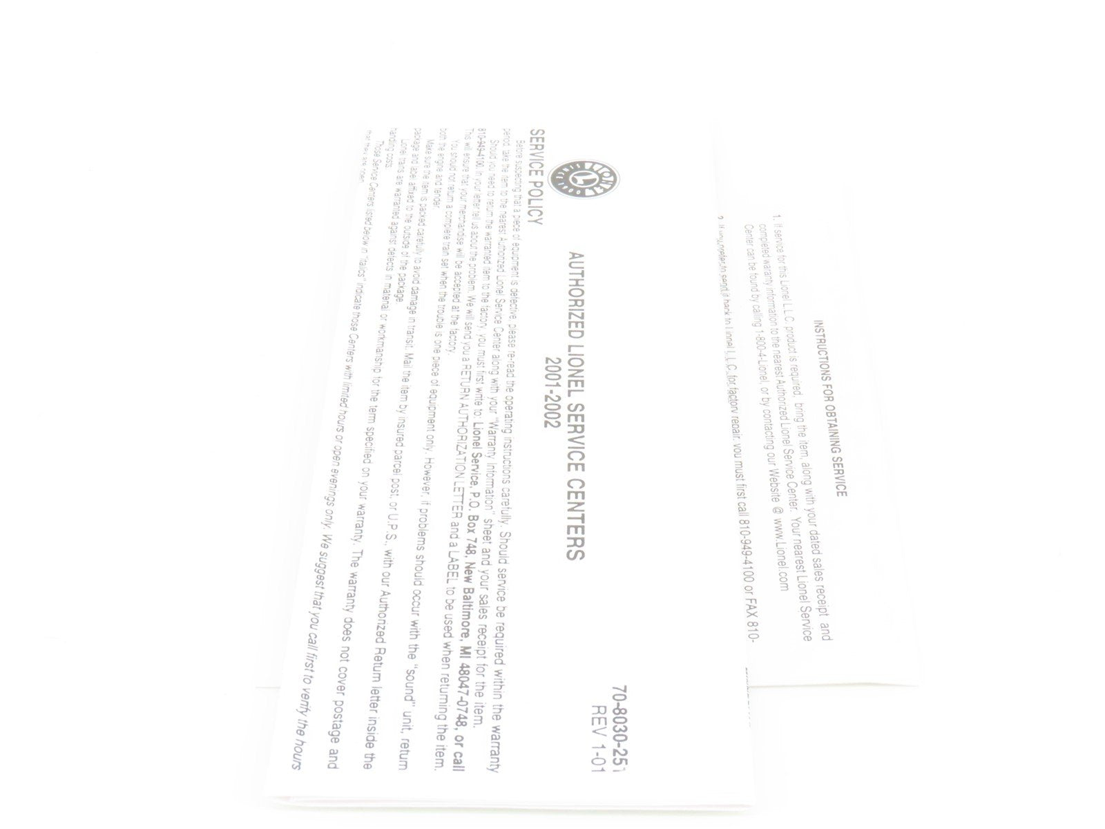 O Gauge 3-Rail Lionel 6-39236 WP Western Pacific Feather Box Car #6464250