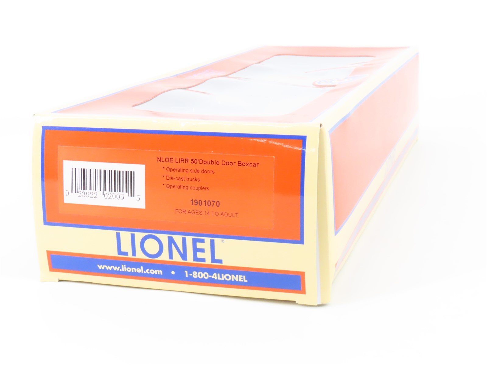 O Gauge 3-Rail Lionel 1901070 NLOE LIRR Long Island 50' Box Car #8318