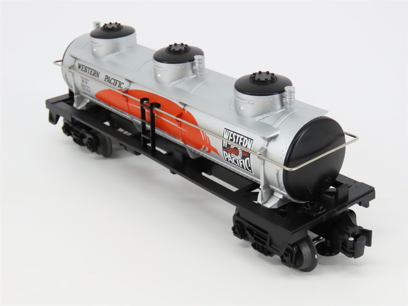 O Gauge 3-Rail Lionel 6-36177 WP Western Pacific Feather 3-Dome Tank Car #36177