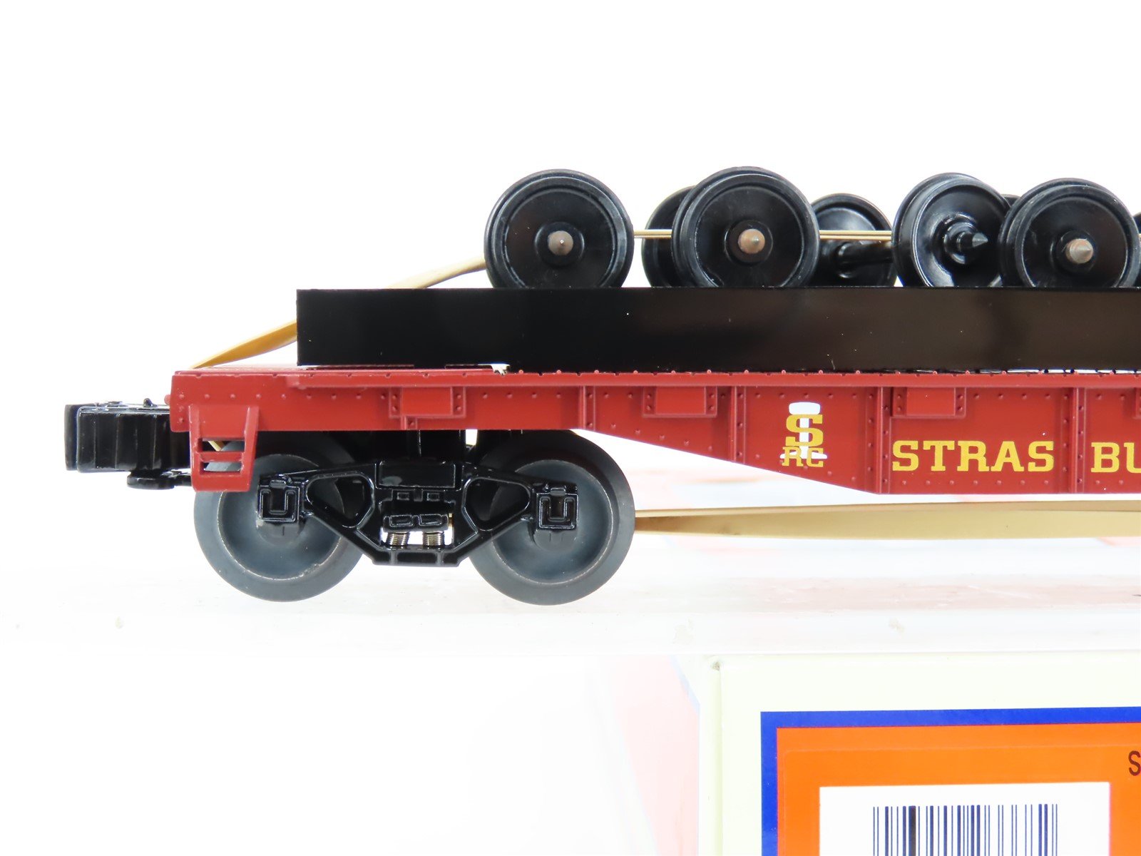 O Gauge 3-Rail Lionel 6-26668 SRC Strasburg Flat Car #21 w/ Wheel Load